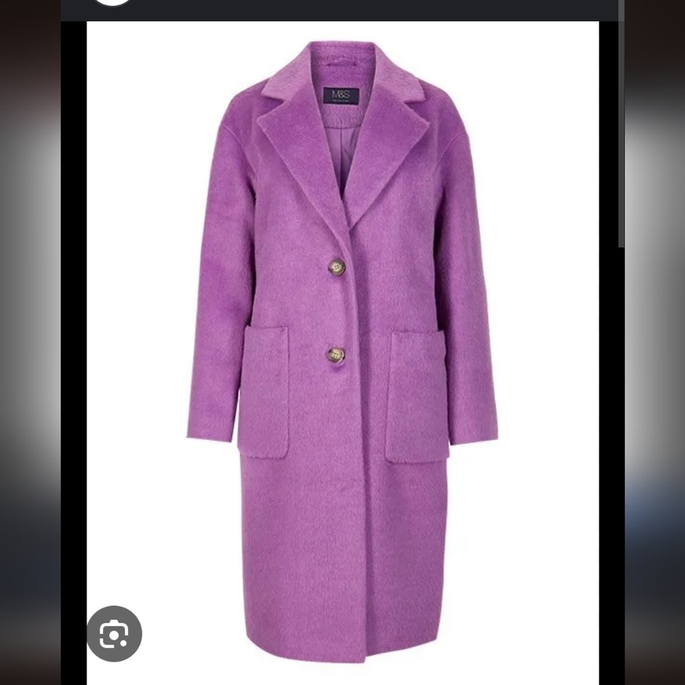 Marks and Spencer's wool coat